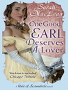One Good Earl Deserves a Lover (eBook): Rules of Scoundrels Series, Book 2